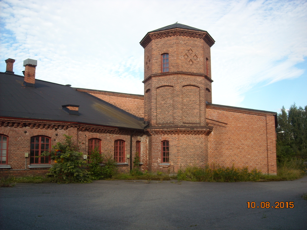 Mikkelin veturitallin torni 10.8.2015
Avainsanat: infra_veturitalli