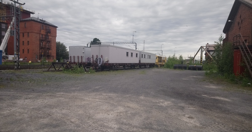 BXE-vaunuja Seinäjoella 20.6.2019
Avainsanat: op_NRC;jyv_BXE;jyv_Ttk3;infra_veturitalli;infra_vesitorni