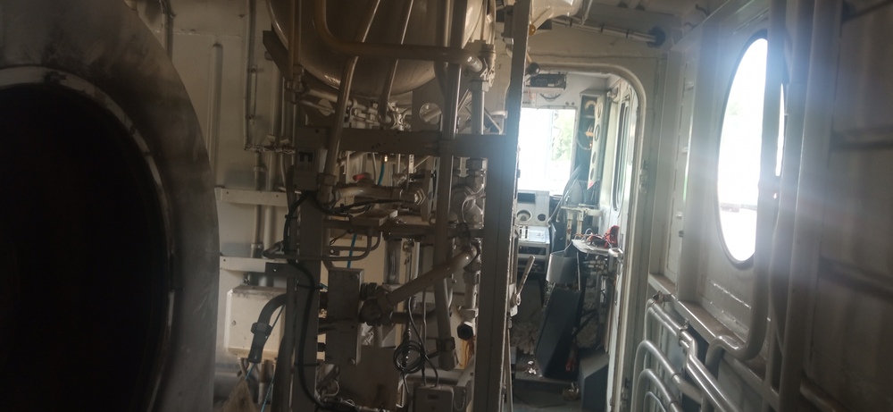 Sr1 3095 sisätilaa romuttamolla
Konehuone oli kokolailla tyhjä.
Avainsanat: jyv_Sr1;rautatiearkeologia;romuttamo